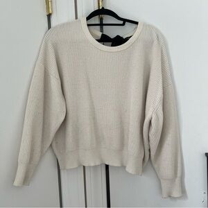 Zara oversize cream sweater